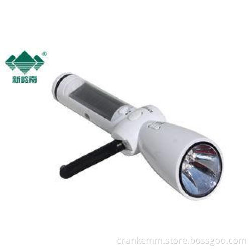 Handheld Emergency Solar Flashlight Radio For Mobile Phone